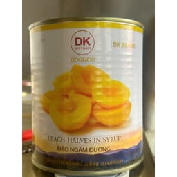 Đào Ngâm Thái Lan Boddob 820gr/Hộp 4
