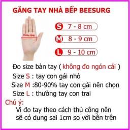 Găng tay cao su nhà bếp Beesurg loại dài 14inch - Túi 20 Cái găng tay không thấm nước vệ sinh nhà bếp rửa chén đa năng 9