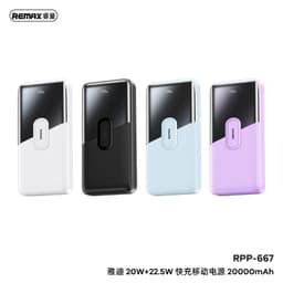 Pin Dự Phòng Sạc Nhanh 22.5W Remax RPP-667 20.000mah và Remax RPP-616 10.000mah 4