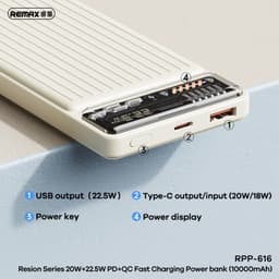Pin Dự Phòng Sạc Nhanh 22.5W Remax RPP-667 20.000mah và Remax RPP-616 10.000mah 9