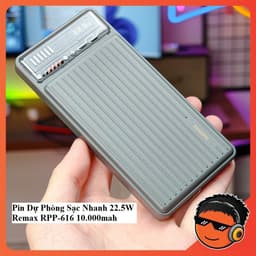 Pin Dự Phòng Sạc Nhanh 22.5W Remax RPP-667 20.000mah và Remax RPP-616 10.000mah 8