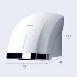 INTERHASA Máy sấy tay điện tốc độ cao HSD-A1003 cảm ứng hồng ngoại, tự động, không chạm 2 chế độ 8