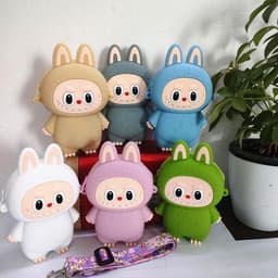 [Mới] Túi xách đeo chéo silicon hình Labu..buu thời trang dễ thương đựng bao lì xì tết 3