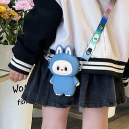 [Mới] Túi xách đeo chéo silicon hình Labu..buu thời trang dễ thương đựng bao lì xì tết 4