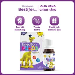 LineaBon vitamin D3 K2 10ml - Vitamin tăng chiều cao cho bé chính hãng 1