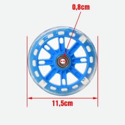 Bánh phụ xe đạp trẻ em có đèn sáng, Bánh phụ xe đạp dành cho size 12 14 16 18 20icnh  BPTE 5