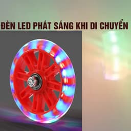 Bánh phụ xe đạp trẻ em có đèn sáng, Bánh phụ xe đạp dành cho size 12 14 16 18 20icnh  BPTE 2