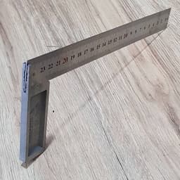 Thước Ê Ke Kim Loại Đo Góc Vuông Dãy Đo Dài 25cm Đụng Cụ Đo Lý Tướng Cho Các Kỹ Sư Và Thợ Mộc 6