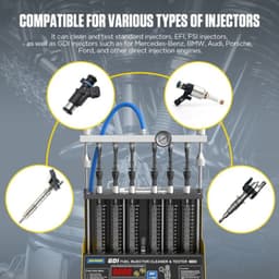 Máy Vệ Sinh Và Kiểm Tra Kim Phun Điện Tử Autool CT400 5