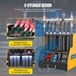 Máy Vệ Sinh Và Kiểm Tra Kim Phun Điện Tử Autool CT400 3