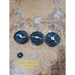 Phụ kiện máy xay - cụm dao xay máy xay magic, sun house, okusanno, kang garo loại 4 chấu 9