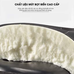 Yên xe đạp thể thao Lò Xo Thép siêu êm, Yên béo chống đau mông khi đạp xe YB01 6
