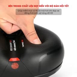 Yên xe đạp thể thao Lò Xo Thép siêu êm, Yên béo chống đau mông khi đạp xe YB01 7