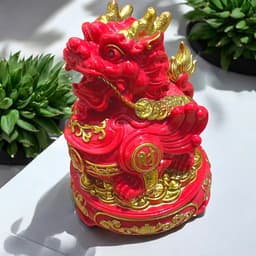 Cóc tỳ đặt ban thần tài RỒNG VIỆT, thiềm thừ tỳ hưu đá đúc đài loan xoay 360 cao cấp 2
