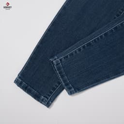 Quần jean nữ dáng col GENVIET JEANS, form ôm tôn dáng, đứng phom 8528 7