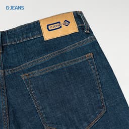 [ẨN] Quần jean nam ống đứng GENVIET JEANS Straight Fit vải denim cao cấp co giãn thoải mái 8767 3