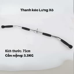 Tay cầm kéo cáp tập gym, Dây thừng kéo xô/ Hàng nhập khẩu -Thế Giới GYM 6