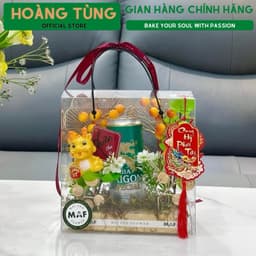 [Size Lớn] Combo 5 Túi Hộp Mica Trong Suốt Kèm Quai Nhựa Dùng Đựng Quà Tặng, Hoa Quả, Bánh Kẹo Tặng Biếu Dịp Lễ 5