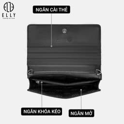 Túi Xách Nữ ELLY EL352 Da Tổng Hợp Cao Cấp Đeo Vai Đeo Chéo Thời Trang Chính Hãng Hiện Đại 6