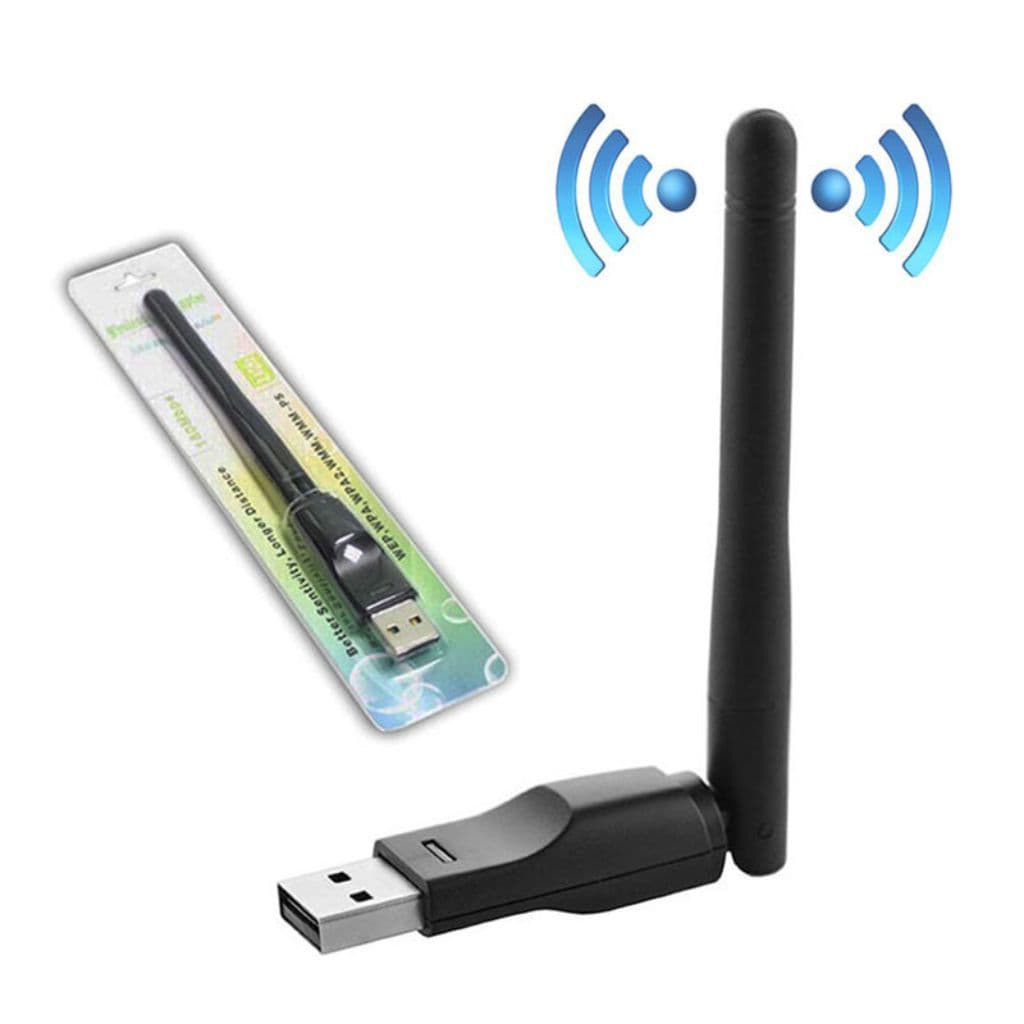 Usb wifi tích hợp anten 2db tốc độ cao phụ kiện văn phòng 24/7, usb wifi cho pc laptop.