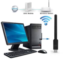 Usb wifi tích hợp anten 2db tốc độ cao phụ kiện văn phòng 24/7, usb wifi cho pc laptop. 7