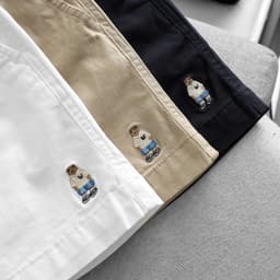 Short kaki lưng thun unisex form ngắn trên gối co giãn bigsize 100kg - 3bros 6