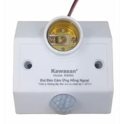 Đui đèn cảm ứng hồng ngoại [CHÍNH HÃNG], tự động bật đèn khi có người, SS682 Loại tốt (có xuất VAT) 3