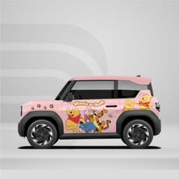 [HỎA TỐC] Tem dán xe VF3 - Decal Sticker dán xe - Decal​- gấu Temxe.Net 4