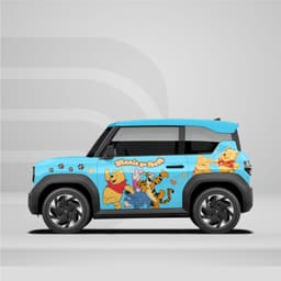 [HỎA TỐC] Tem dán xe VF3 - Decal Sticker dán xe - Decal​- gấu Temxe.Net 5