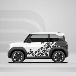 [HỎA TỐC] Sticker Tem Dán Decal Xe VF3 Mẫu Sport In Hình Theo Yêu Cầu IB Shop Temxe.Net 3