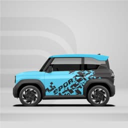 [HỎA TỐC] Sticker Tem Dán Decal Xe VF3 Mẫu Sport In Hình Theo Yêu Cầu IB Shop Temxe.Net 6
