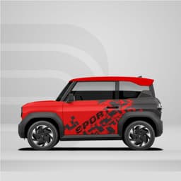 [HỎA TỐC] Sticker Tem Dán Decal Xe VF3 Mẫu Sport In Hình Theo Yêu Cầu IB Shop Temxe.Net 1