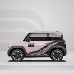 [HỎA TỐC] Tem dán xe VF3 - Decal thể thao 2 bên, bền màu, chống nước, hoàn hảo cho ngoại thất Temxe.Net 4