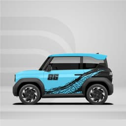 [HỎA TỐC] Tem dán xe VF3 - Decal thể thao 2 bên, bền màu, chống nước, hoàn hảo cho ngoại thất Temxe.Net 5