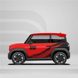 [HỎA TỐC] Tem dán xe VF3 - Decal thể thao 2 bên, bền màu, chống nước, hoàn hảo cho ngoại thất Temxe.Net 8