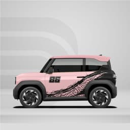 [HỎA TỐC] Tem dán xe VF3 - Decal thể thao 2 bên, bền màu, chống nước, hoàn hảo cho ngoại thất Temxe.Net 3