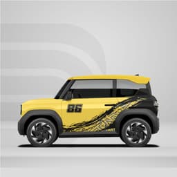 [HỎA TỐC] Tem dán xe VF3 - Decal thể thao 2 bên, bền màu, chống nước, hoàn hảo cho ngoại thất Temxe.Net 2