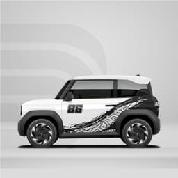 [HỎA TỐC] Tem dán xe VF3 - Decal thể thao 2 bên, bền màu, chống nước, hoàn hảo cho ngoại thất Temxe.Net 1