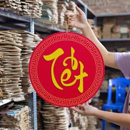 Bảng Trang trí Tết Decor năm mới - Nhà Bách Mộc 1