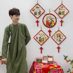 Bảng Trang trí Tết Decor năm mới - Nhà Bách Mộc 4