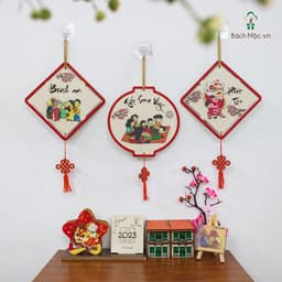Bảng Trang trí Tết Decor năm mới - Nhà Bách Mộc 9