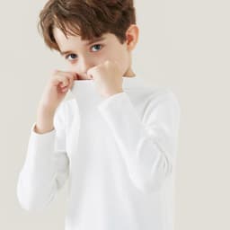 Áo giữ nhiệt Ultra Warm cho bé gái BabyloveGO áo thu đông dài tay cao cổ lọ ấm áp 8