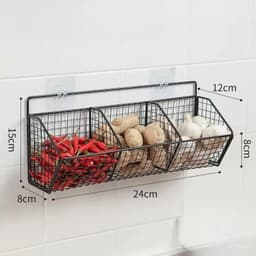 Giỏ lưới sắt, Kệ Ngiêng 3 Ngăn 3