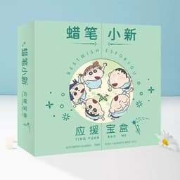 (tặng sticker) (LT.Viền tròn) Hộp quà tặng CRAYON SHIN-CHAN THIÊN QUAN TỨ PHÚC MA ĐẠO CONAN ONE PIECE bìa ngẫu nhiên 1