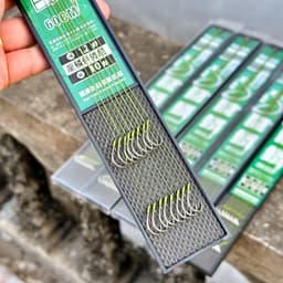 Thẻo Dù Câu Đài Buộc Sẵn Quán Quân 12 Lõi Lưỡi Gân bạc Tải Cá Khủng Nhiều Kích Thước 6