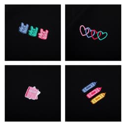 Áo Thun Thêu 8YO CRAYON Tee Cotton Mềm Mịn Mát - Áo Phông Local Brand Unisex Nam Nữ Form Rộng 2