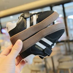 Giày thể thao das 2 sọc cho bé 1- 6 tuổi chất da êm chân 9