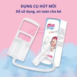 Dụng cụ hút mũi sơ sinh cầm tay thế hệ mới cho trẻ 0-2 và trên 2 tuổi
 1