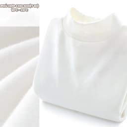 Áo giữ nhiệt Ultra Warm bé trai BabyloveGO áo thu đông dài tay cổ lọ mềm mịn ấm áp, co giãn tốt cho bé 1-10 tuổi 7