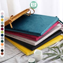 Đệm lót ghế ngồi chất liệu vải nhung cao cấp mút xốp độ nảy cao 1